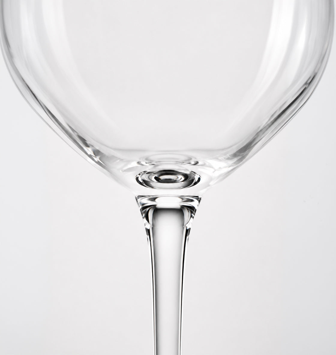 Copas de vino Elia de cristal acanalado, set de 4