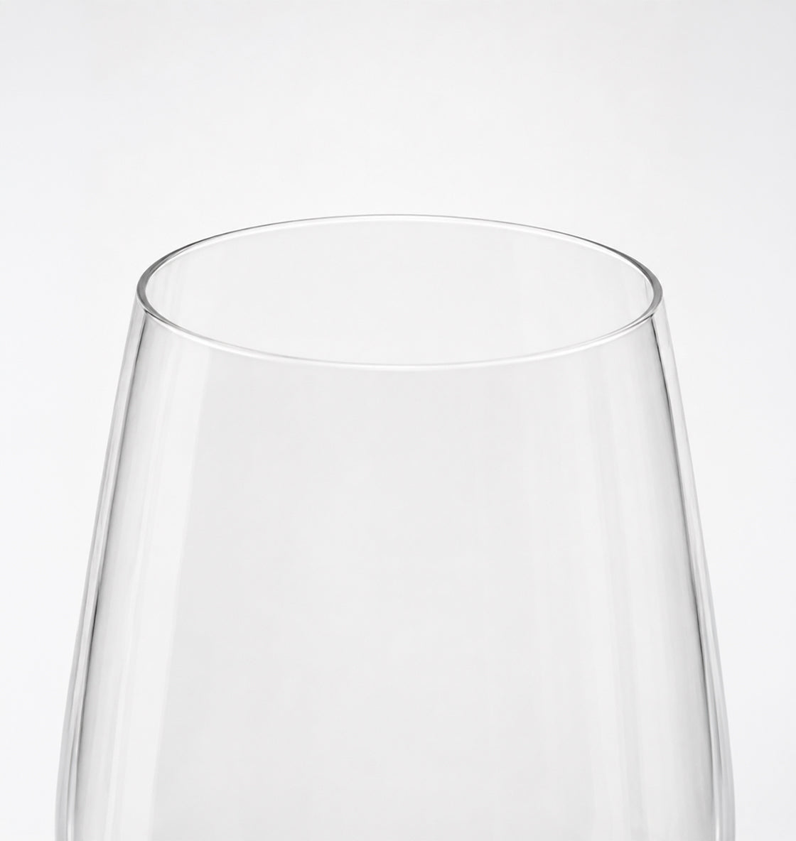 Vasos Lucca de cristal con textura facetada, set de 6 RCR