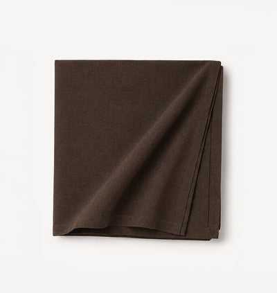 Mantel Donatello de tejido texturizado marrón, 150 x 250 cm