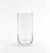 Vasos altos Nilo acanalados en acabado cristalino, set de 4